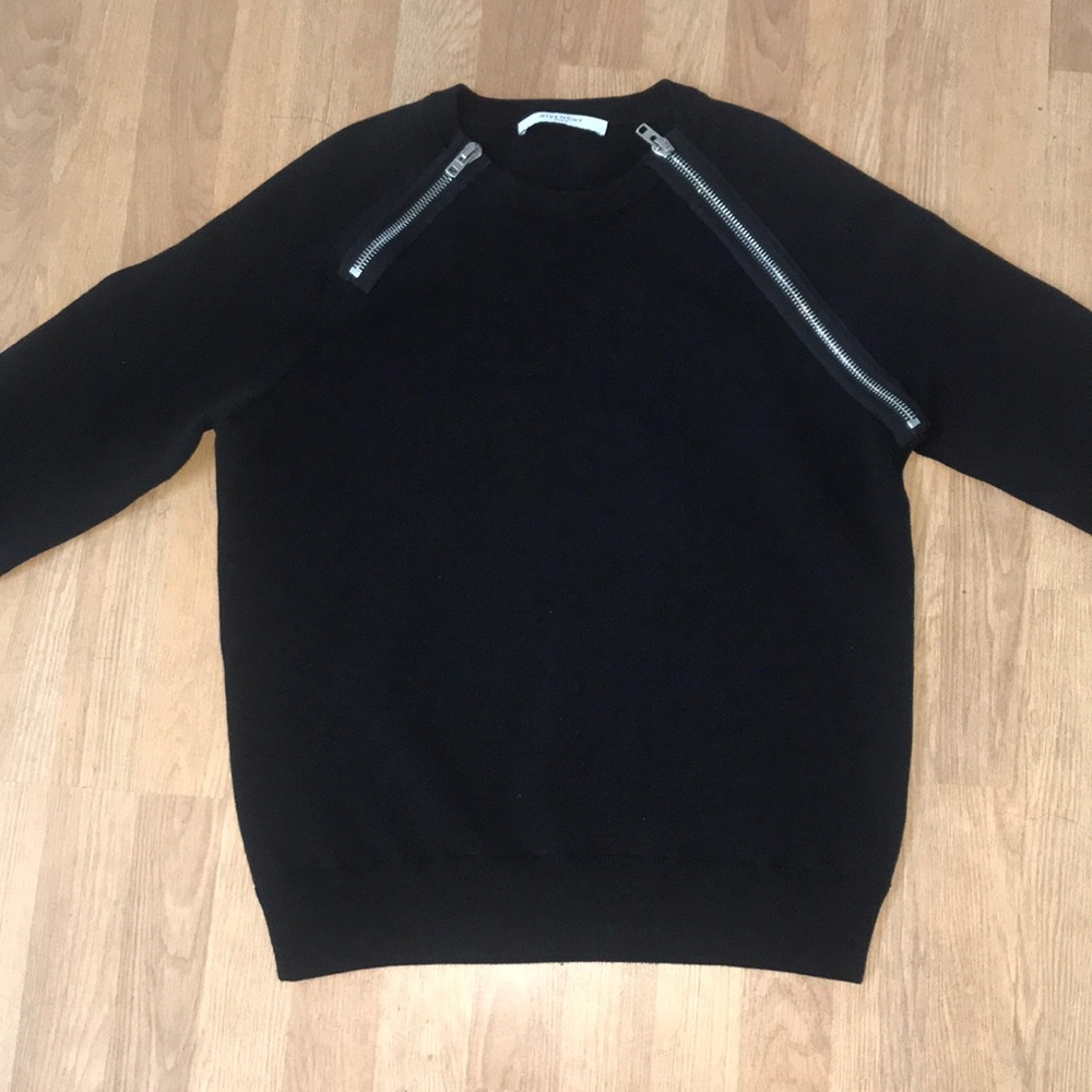 Givenchy Men’s zip crew neck